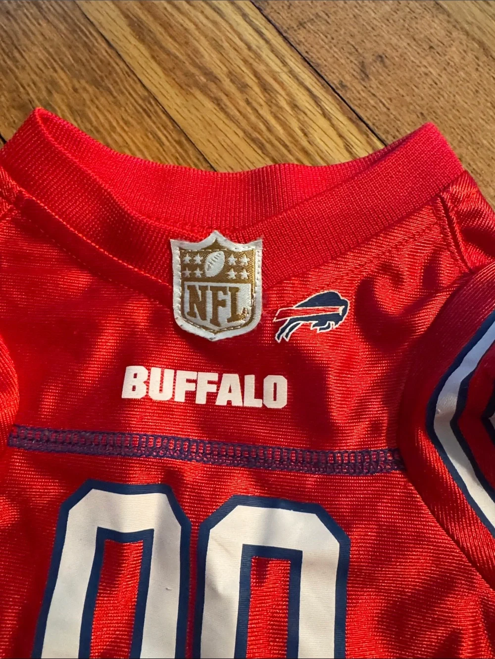 Buffalo Bills Red dog Jersey Shirt - NFL size small